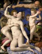 Venus Cupid Folly and Time Agnolo Bronzino
